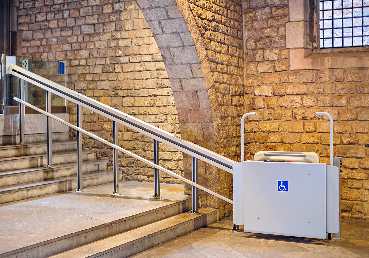 Platformă Scări Drepte